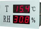 Led temperature&humidity display