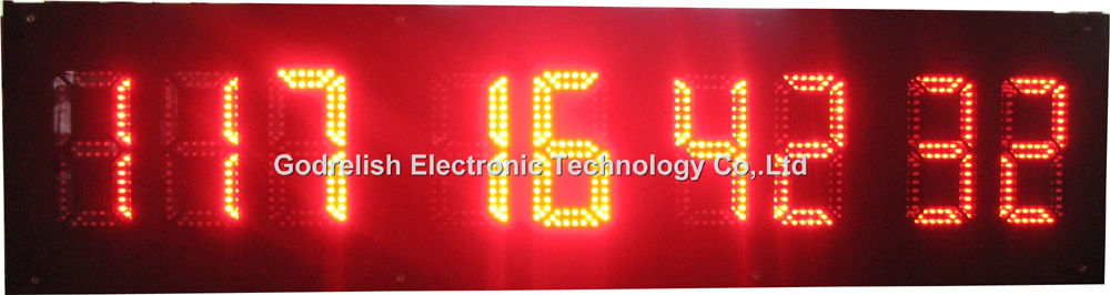 outdoor digital clock