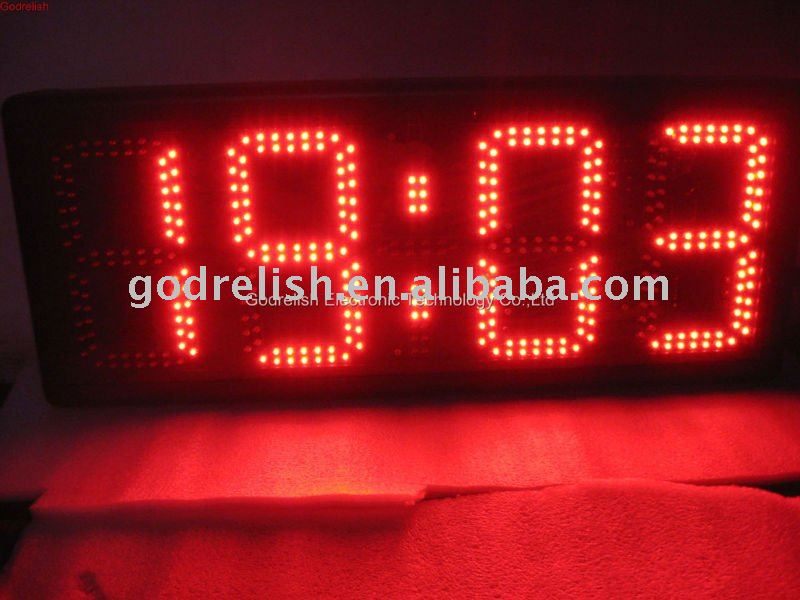 Led wall clock