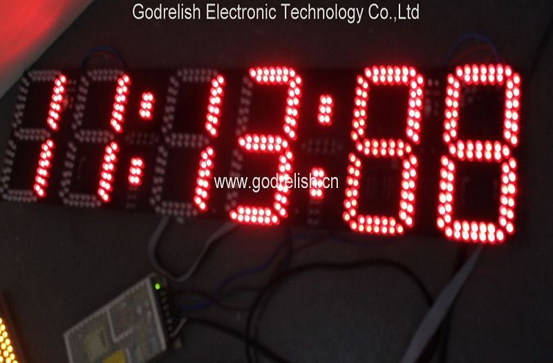 Led digital clock 100% client's good feedback