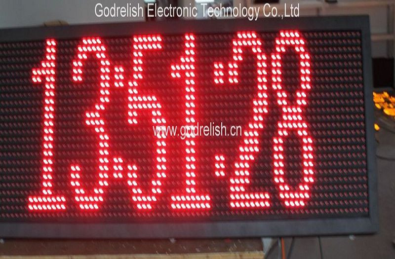 single red led display