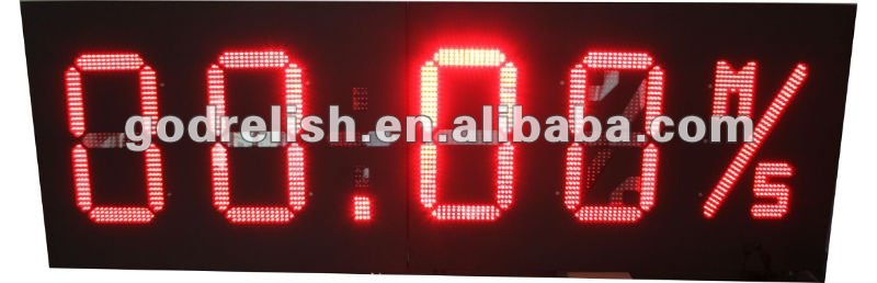 led speed display