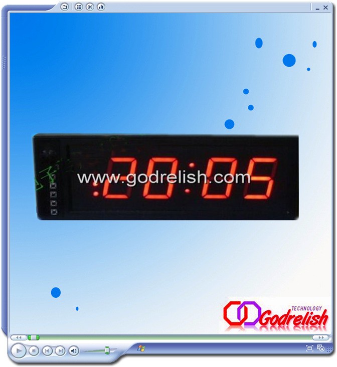 small digital clock