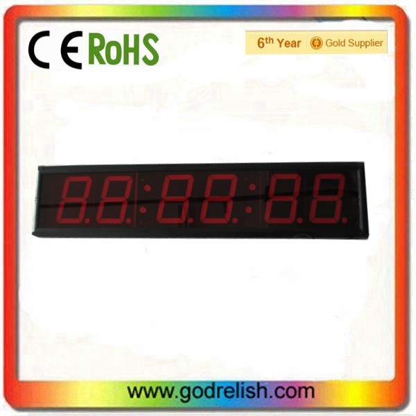 outdoor led countdown countup clock