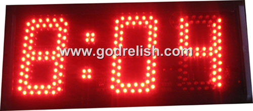 led countdown countup clock