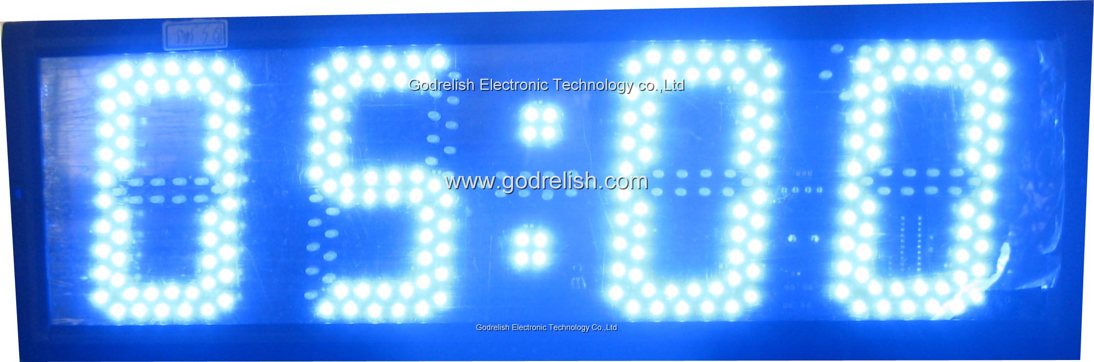 LED countup and countdown timer 5 inch 4 digital