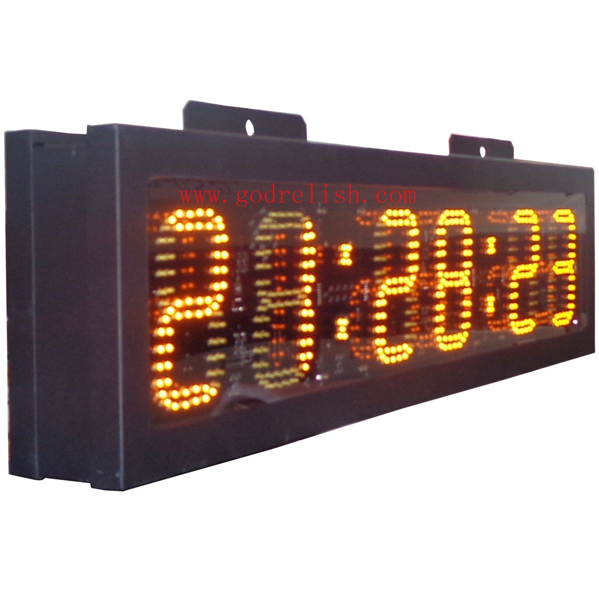 GODRELISH Yellow Color LED Race Timing Clock 6